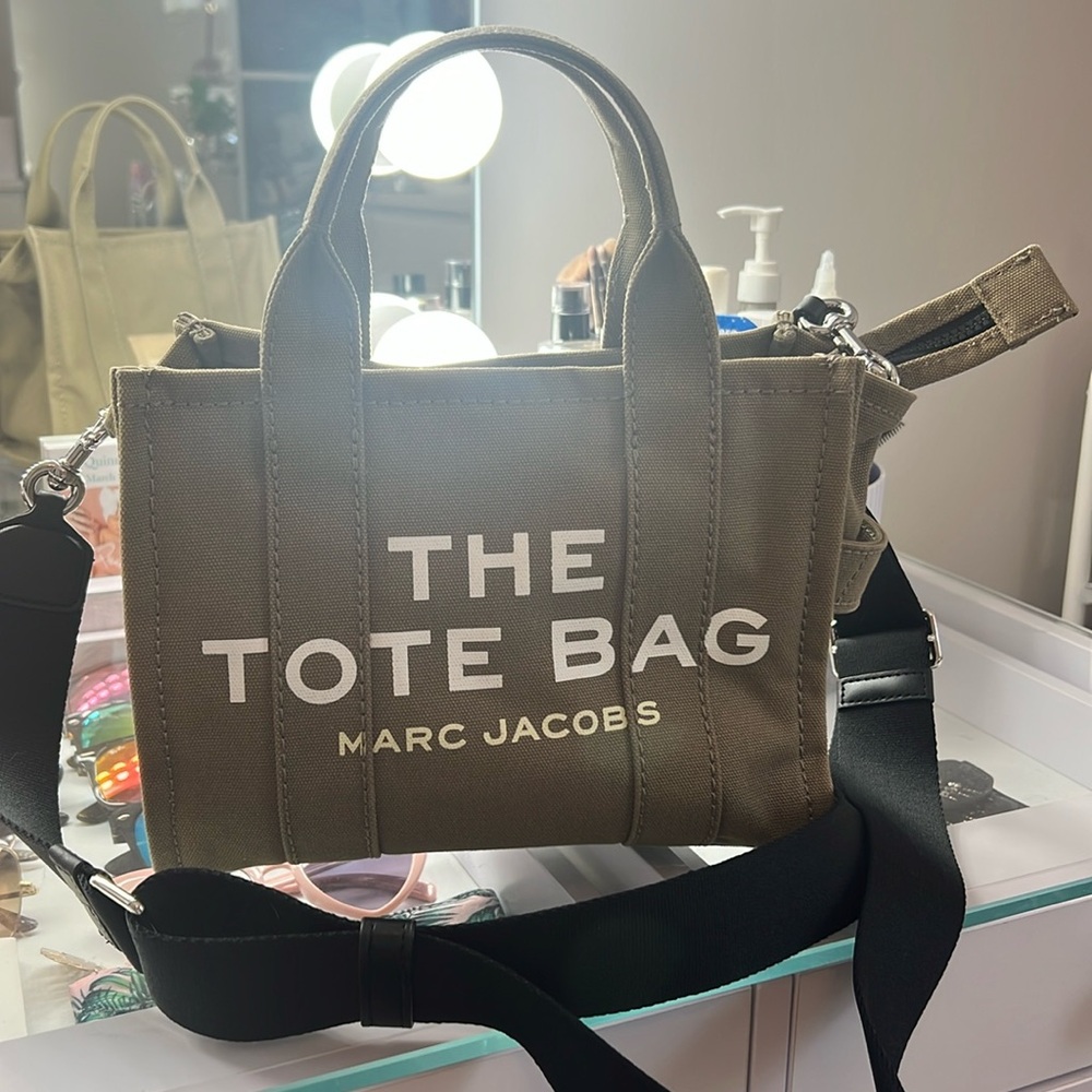 Marc Jacobs Small Tote Bag Slate Green